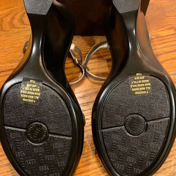 Bandolino Disco Silver: Size 7.5 (FINAL PRICE $35) - Picture 7 of 10